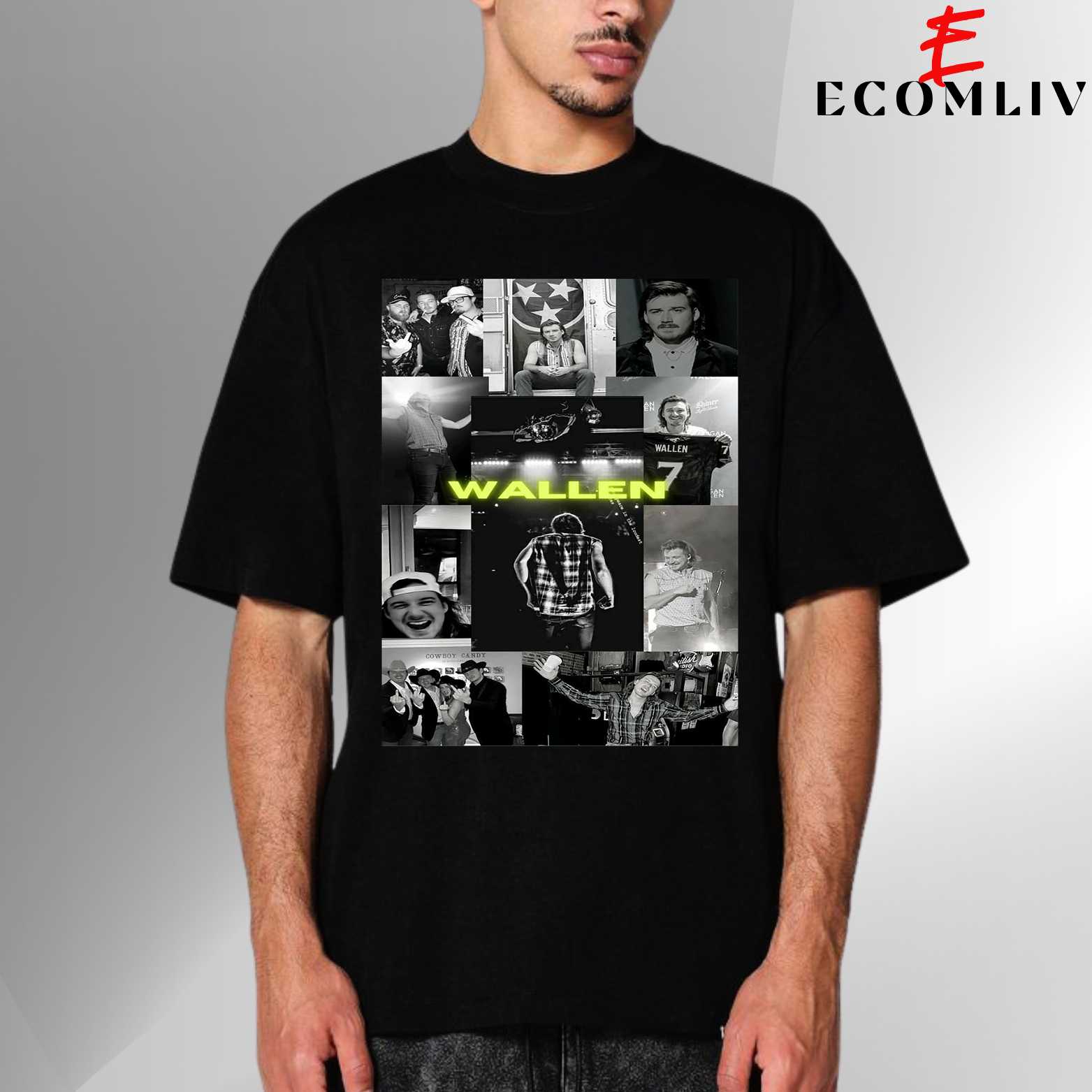 Morgan Wallen Vintage T Shirt, Country Music Tee, Unisex Graphic Shirt